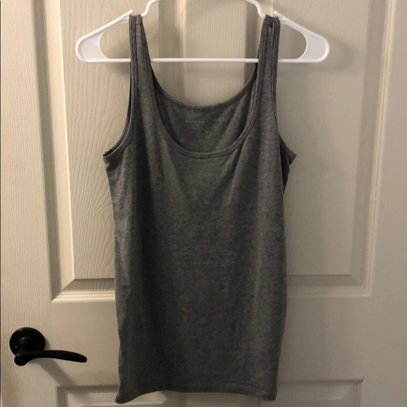 Banana Republic Gray Tank Top Medium - Picture 1 of 3